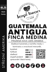Guatemala Antigua Finca Medina Black Honey SHB EP - čerstvě pražená káva, min. 50 g