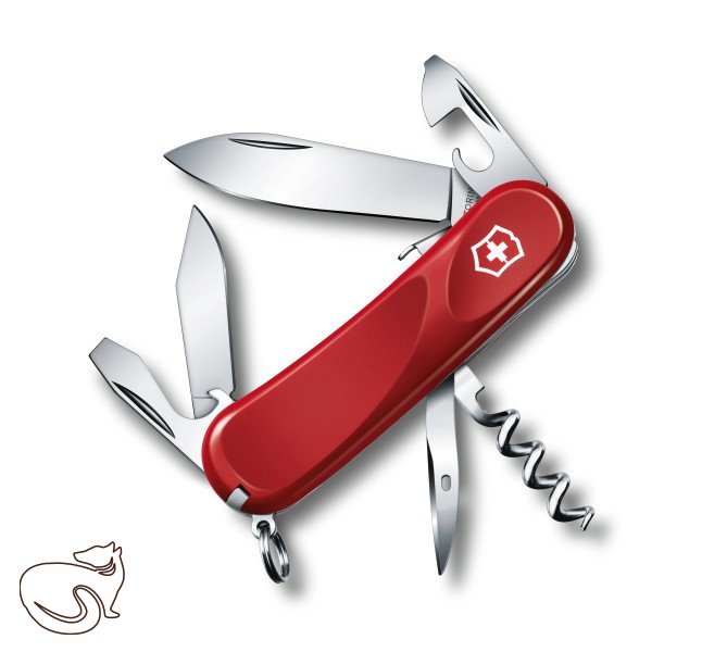 Nůž Victorinox - Evolution S101, červený