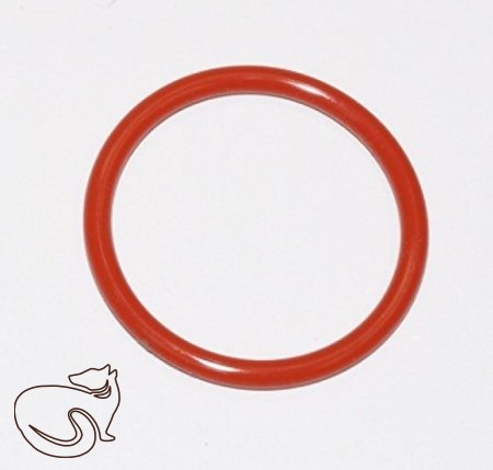 Lelit гумове ущільнювальне кільце для кавоварок діаметром 57 мм, червоне
