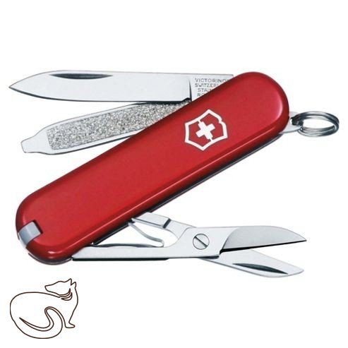 Nůž Victorinox - Classic SD Červená Style Icon