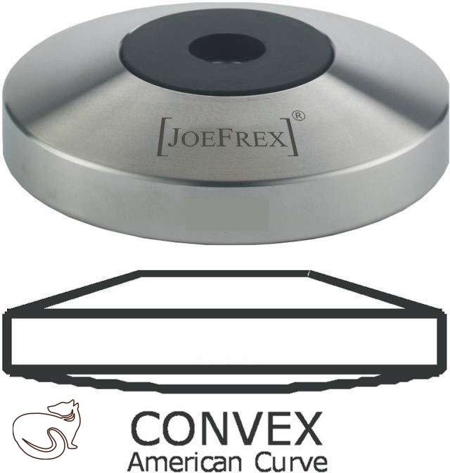 Coffee Tamper JoeFrex Base Convex with convex base, diameter 53-58mm