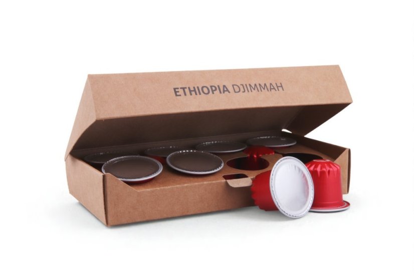 Kávové kapsle UNIQCAPS pro Nespresso® – Ethiopia Djimmah, 10 ks