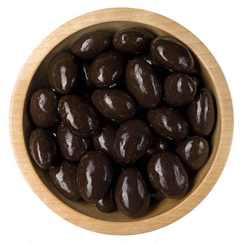 Mandle v karobové polevě, min. 100g