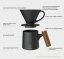 kawio | Dripper & Mug Set – 450 ml – Ceramic/Wood
