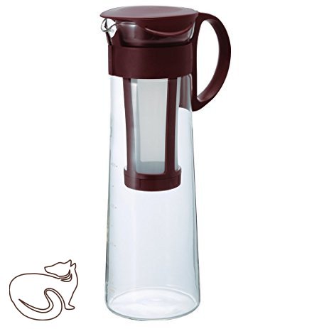 Hario Mizudashi Coffee Maker for Cold Brew, volume 1000ml, brown