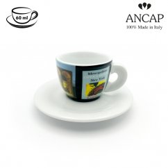 dAncap - Чашка з блюдцем для еспресо Grande Musica, New York, 60 мл