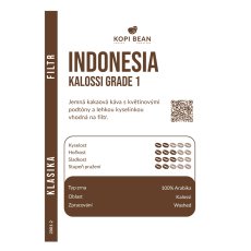 Indonesia Sulawesi Kalossi Grade I, Washed