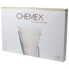 Chemex ФП-2 паперовий напівкруглий фільтр на 1-3 чашки, 100 шт.