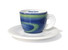 dAncap - šálek s podšálkem na espresso, Preziosa, jezírko, 60 ml
