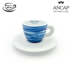 dAncap - šálka s podšálkou na espresso, Preziosa, hladina mora, 60 ml
