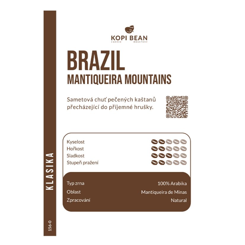 Brazil Mantiqueira Mountains – Yellow Bourbon, Natural