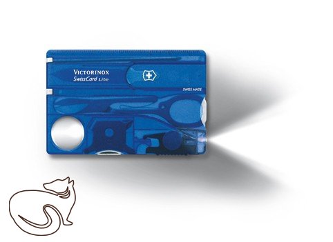 Karta Victorinox - SwissCard  Lite modrá