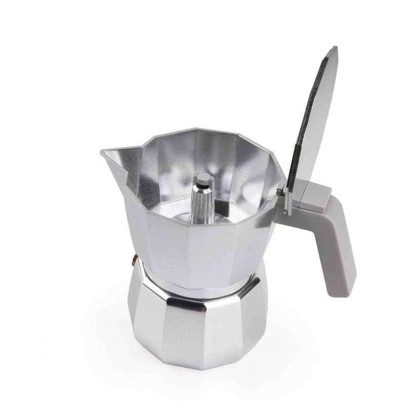 Alessi - Moka konvička Moka, kávovar na 1-9 šálok