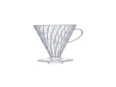 Hario | Dripper na kávu V60-01, Plast, Čirý