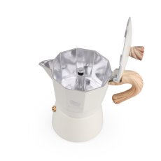 kawio | Moka Pot – 3 cups (150 ml) – Cream