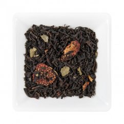 Полуниця з вершками - ароматизований чорний чай, хв. 50 г
