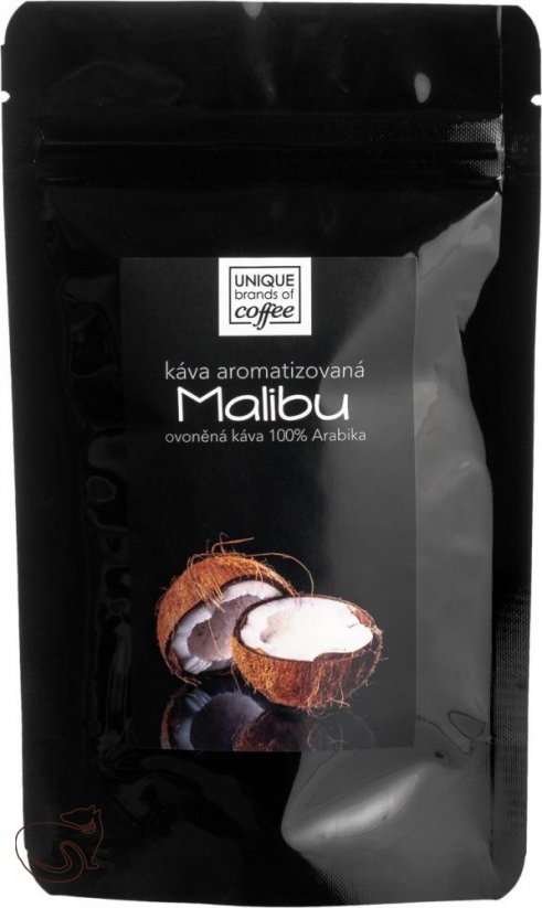 Malibu - flavoured coffee, min. 50g