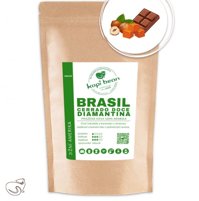 Brasil Cerrado Doce Diamantina - свіжообсмажена кава, хв. 50г