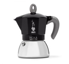 Bialetti | Moka konvička Induction New, 6 šálků, Černá