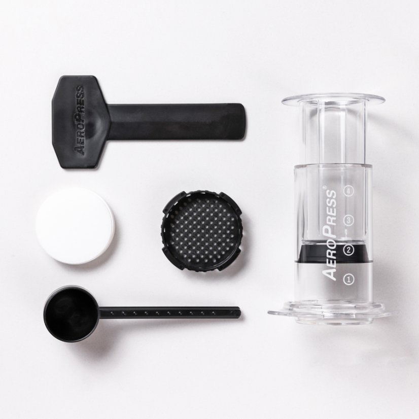 AeroPress® Clear - travel coffee machine