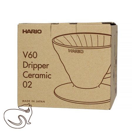 Hario, V60-02 Керамічна краплинна кавоварка, рожева