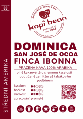 Dominica Finca Ibonna - čerstvě pražená káva, min. 50g
