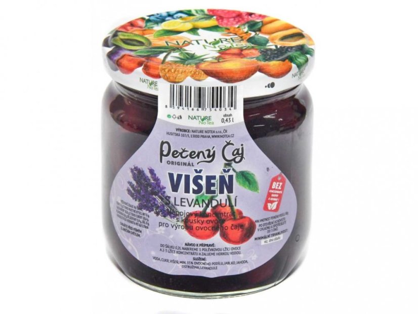 Pečený čaj 430 ml, různé příchutě - Příchuť: Višeň