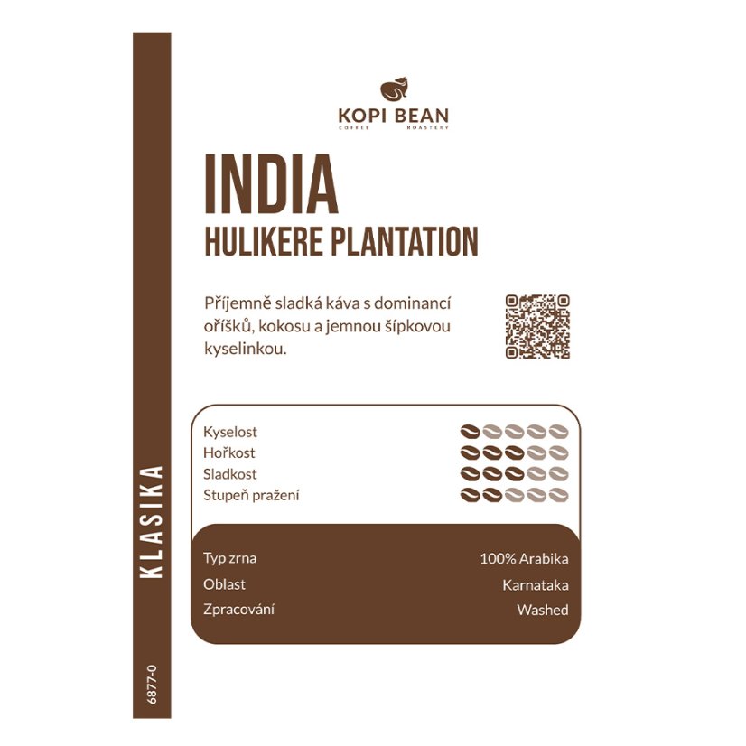 India Hulikere Plantation, Washed