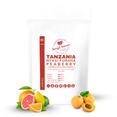 Tanzania Nyasi Furaha Peaberry - čerstvě pražená káva, min. 50 g