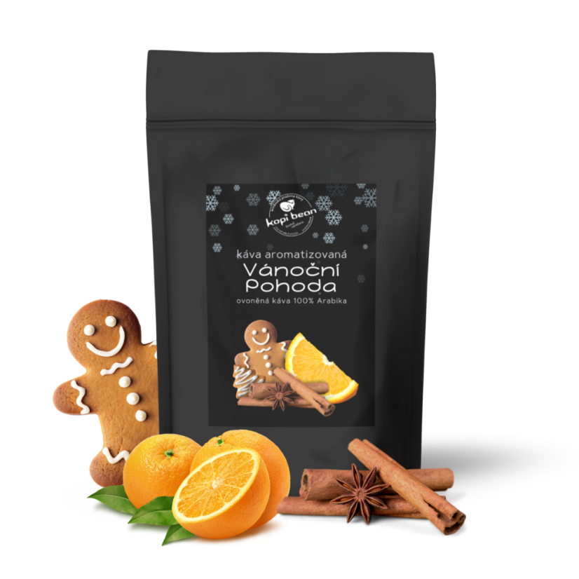 Aromatizovaná káva – Vánoční pohoda - Balení: 100 g