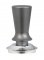 kawio - Tamper, pěchovač na kávu s kontrolou tlaku šedý, 53 mm 1ks